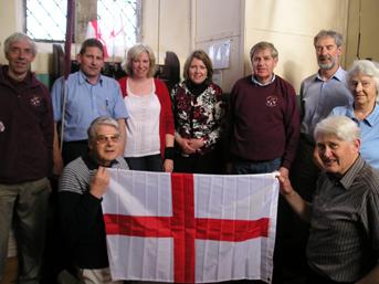 St George's Day ringers